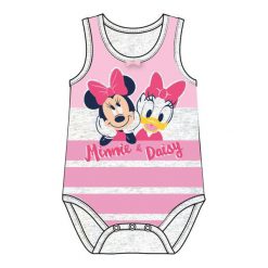 Disney By Arnetta Body Dziewczęce Minnie 68 Jasny Róż. Różowe body niemowlęce Disney By Arnetta, z nadrukiem, z bawełny, bez rękawów. Za 35,00 zł.