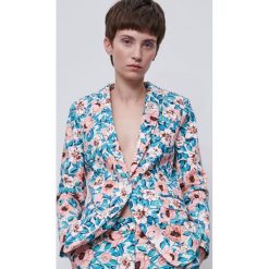 Marynarka garniturowa w kwiaty - Wielobarwny. Marynarki damskie Reserved, w kwiaty. Za 259,99 zł.