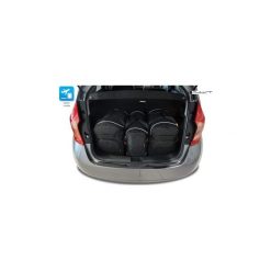 NISSAN NOTE, 2013- TORBY DO BAGAŻNIKA 3 SZT KJUST - 7030004. Czarne torby podróżne KJUST, bez wzorów, z kauczuku, klasyczne. Za 799,00 zł.
