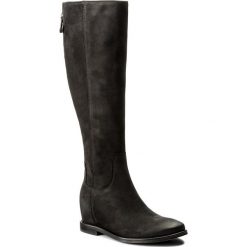 Kozaki EDEO - 3138-335 Czarny. Czarne buty zimowe damskie marki Edeo, ze skóry, na obcasie. W wyprzedaży za 339,00 zł.