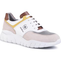 Sneakersy STRELLSON - Kilburn 4010002816 Nature 103. Brązowe sneakersy męskie Strellson, bez wzorów, ze skóry, bez zapięcia. W wyprzedaży za 419,00 zł.