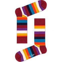 Happy Socks - Skarpetki Stripe. Skarpetki damskie Happy Socks, bez wzorów. Za 39,90 zł.