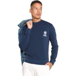 Franklin & Marshall Bluza Niebieski. Niebieskie bluzy męskie Franklin Marshall, l, z nadrukiem, z bawełny, bez kołnierzyka, bez rękawów, bez kaptura. Za 326,95 zł.