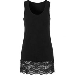 Cellbes Top czarny female czarny 54/56. Czarne bluzki damskie Cellbes, w koronkowe wzory, z wiskozy, bez kołnierzyka. Za 79,00 zł.