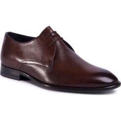 Półbuty TED BAKER - Sumpsa 241240 Brown. Pomarańczowe buty wizytowe męskie Ted Baker, ze skóry ekologicznej, bez zapięcia. Za 549,00 zł.
