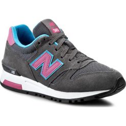 Sneakersy NEW BALANCE - Classics WL565SGP Szary. Szare półbuty damskie New Balance, na imprezę, bez wzorów, ze skóry, bez obcasa, na płaskiej podeszwie, bez zapięcia. W wyprzedaży za 259,00 zł.