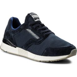 Sneakersy GANT - Andrew 16637537 Marine G69. Niebieskie sneakersy męskie GANT, na co dzień, bez wzorów, ze skóry, marine, bez zapięcia. W wyprzedaży za 239,00 zł.