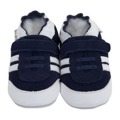 Buciki niemowlęce: Skórzane buty niemowlęce „Original” w kolorze granatowym