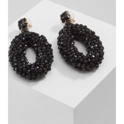 Kolczyki damskie: J.CREW OVAL FACETED BEAD Kolczyki black