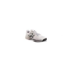 Buty tenisowe TS990 męskie na każdą nawierzchnię. Białe buty sportowe męskie ARTENGO, z poliesteru, bez zapięcia, tenisowe. Za 219,99 zł.