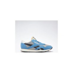 Buty Reebok Classic Buty Classic Nylon. Niebieskie trampki męskie Reebok Classic, bez wzorów, z nylonu, bez zapięcia. Za 279,00 zł.