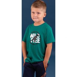 TXM t-shirt krótki rękaw chłopięcy 134 ZIELONY. Zielone t-shirty chłopięce TXM, bez wzorów, z krótkim rękawem. Za 9,99 zł.