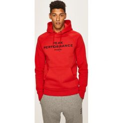 Peak Performance - Bluza. Czerwone bluzy męskie Peak Performance, m, z aplikacjami, z bawełny, z kapturem, bez rękawów, z kapturem. Za 449,90 zł.