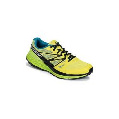 Buty do biegania Salomon SENSE ESCAPE. Żółte buty sportowe męskie Salomon, bez zapięcia, do biegania. Za 383,20 zł.
