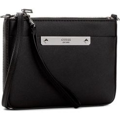 Torebka GUESS - Britta (VY) Mini-Bag HWVY66 93720 BLA. Czarne listonoszki damskie Guess. W wyprzedaży za 219,00 zł.