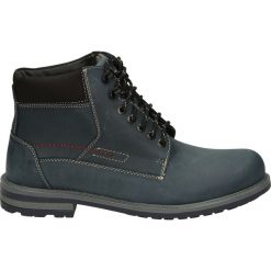 Botki męskie - 295 NAB BLU. Czarne botki męskie marki Venezia, z nubiku. Za 249,00 zł.