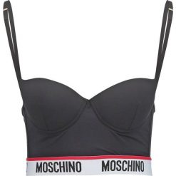 Biustonosze: Moschino Underwear Biustonosz pushup black/white