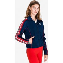 Adidas Originals Bluza Niebieski. Niebieskie bluzy damskie adidas Originals, bez wzorów, z poliesteru, bez rękawów, bez kaptura. Za 316,95 zł.