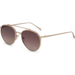 Guess Jeans - Okulary. Pomarańczowe okulary przeciwsłoneczne damskie Guess Jeans. Za 499,90 zł.
