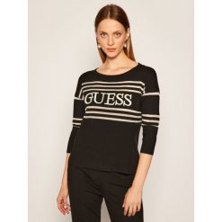 Sweter Guess Alessia W0YR87 Z2BB0. Czarne swetry damskie Guess, s, z aplikacjami, klasyczne, bez rękawów, bez kaptura. Za 369,00 zł.