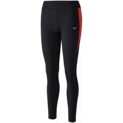 Mizuno Spodnie Warmalite Phenix Tights Black/Fiery Coral Xl. Czarne spodnie dresowe damskie marki Mizuno, s, na fitness i siłownię. W wyprzedaży za 169,00 zł.