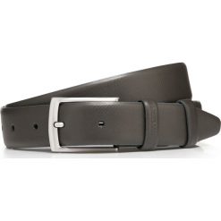 Pasek męski 85-8M-312-8. Szare paski męskie marki Wittchen, w paski, z materiału, eleganckie. Za 99,00 zł.