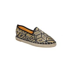 Espadryle Les Tropéziennes par M Belarbi ESPADRYLE 07674 PERSAN. Szare espadryle damskie marki Les Tropéziennes par M Belarbi, bez wzorów, bez obcasa. Za 99,99 zł.