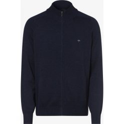 Fynch-Hatton - Kardigan męski, niebieski. Niebieskie kardigany męskie Fynch-Hatton, m, z haftami, z bawełny. Za 249,95 zł.