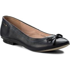 Baleriny damskie lakierowane: Baleriny OLEKSY – 1590/677/000/000/000 Granatowy