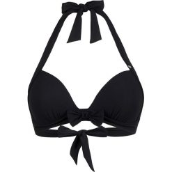Biustonosz bikini w kolorze czarnym. Czarne biustonosze push up marki Short Stories, z materiału. W wyprzedaży za 86,95 zł.