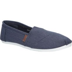Granatowe buty tomsy Mckey DTN172/17NV. Szare espadryle damskie marki Mckey, bez wzorów, bez obcasa. Za 28,99 zł.