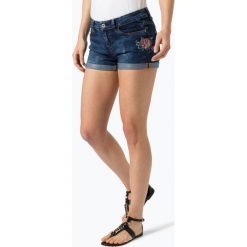 Szorty damskie: Aygill’s Denim – Damskie krótkie spodenki jeansowe, niebieski