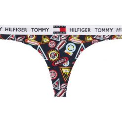 Stringi TOMMY HILFIGER UW0UW02200. Stringi damskie TOMMY HILFIGER, xs, bez wzorów, z elastanu. Za 99,00 zł.