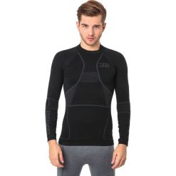 Topy sportowe damskie: Freenord Koszulka unisex ThermoTech EVO LS Freenord Black r. XL