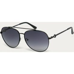 Guess Jeans - Okulary GG1189. Czarne okulary przeciwsłoneczne męskie Guess Jeans, z jeansu. W wyprzedaży za 289,90 zł.