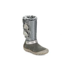 Śniegowce Dziecko Primigi INGA-E GORE-TEX. Szare kozaki dziewczęce marki Primigi, bez wzorów, z gore-texu, bez obcasa. Za 335,20 zł.