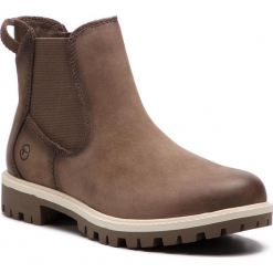 Sztyblety TAMARIS - 1-25401-21 Pepper 324. Brązowe buty zimowe damskie Tamaris, z nubiku. Za 319,90 zł.