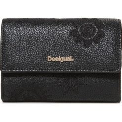 Desigual Dark Amber Alba Portfel Czarny. Czarne portfele damskie Desigual, z materiału. Za 240,95 zł.