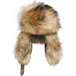 Czapka GENA REKRUT WOOL FINN. Czarne czapki damskie Gena, w paski, z wełny. W wyprzedaży za 770,00 zł.