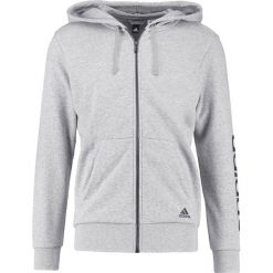 Bluzy męskie: adidas Performance Bluza rozpinana medium grey heather