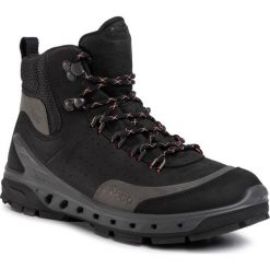Trekkingi ECCO - Biom Venture Tr. GORE-TEX 85460356340 Black/Dark Shadow. Czarne trapery damskie ecco, ze skóry, bez obcasa, bez zapięcia. W wyprzedaży za 709,00 zł.