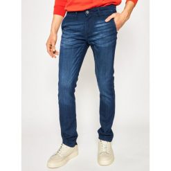 Jeansy Skinny Fit Guess M01B29 D3YK2. Niebieskie jeansy męskie Guess, m, z aplikacjami. Za 469,00 zł.