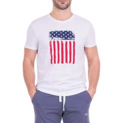 T-shirty męskie: T-shirt w kolorze białym