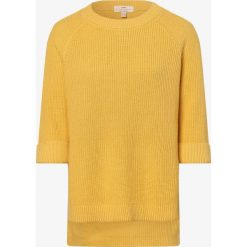 Esprit Casual - Sweter damski, żółty. Żółte swetry damskie Esprit Casual, l, bez wzorów, z dzianiny, casualowe, bez rękawów, bez kaptura. Za 229,95 zł.