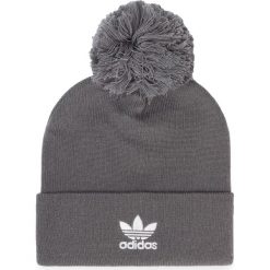 Czapka adidas - Ac Bobble Knit ED8720 Grefiv. Szare czapki damskie Adidas, na zimę, bez wzorów, z materiału. Za 89,95 zł.