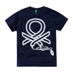 T-shirty chłopięce z nadrukiem: Koszulka w kolorze czarnym
