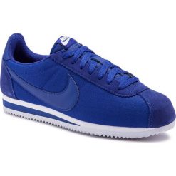 Buty NIKE - Classic Cortez Nylon 807472 407 Deep Royal Blue. Niebieskie sneakersy męskie Nike, na co dzień, bez wzorów, z zamszu, bez zapięcia. Za 379,00 zł.