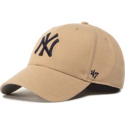 Czapka z daszkiem 47 BRAND - Mlb New York Yankees B-MVP17WBV-KHA Khaki. Pomarańczowe czapki męskie 47 Brand, bez wzorów, z wełny. Za 89,00 zł.