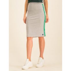 Spódnica ołówkowa Superdry Orla Sweat Pencil W7200013A. Szare spódniczki damskie Superdry, bez wzorów, z bawełny, ołówkowe. W wyprzedaży za 159,00 zł.