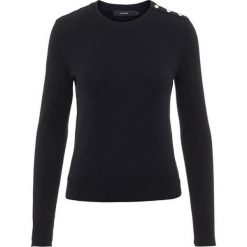 Vero Moda Damski Sweter Mild i Ls O-neck Button Bluza Boo Black (rozmiar S). Czarne bluzy damskie Vero Moda, s, bez wzorów, retro, bez rękawów, bez kaptura. W wyprzedaży za 76,00 zł.